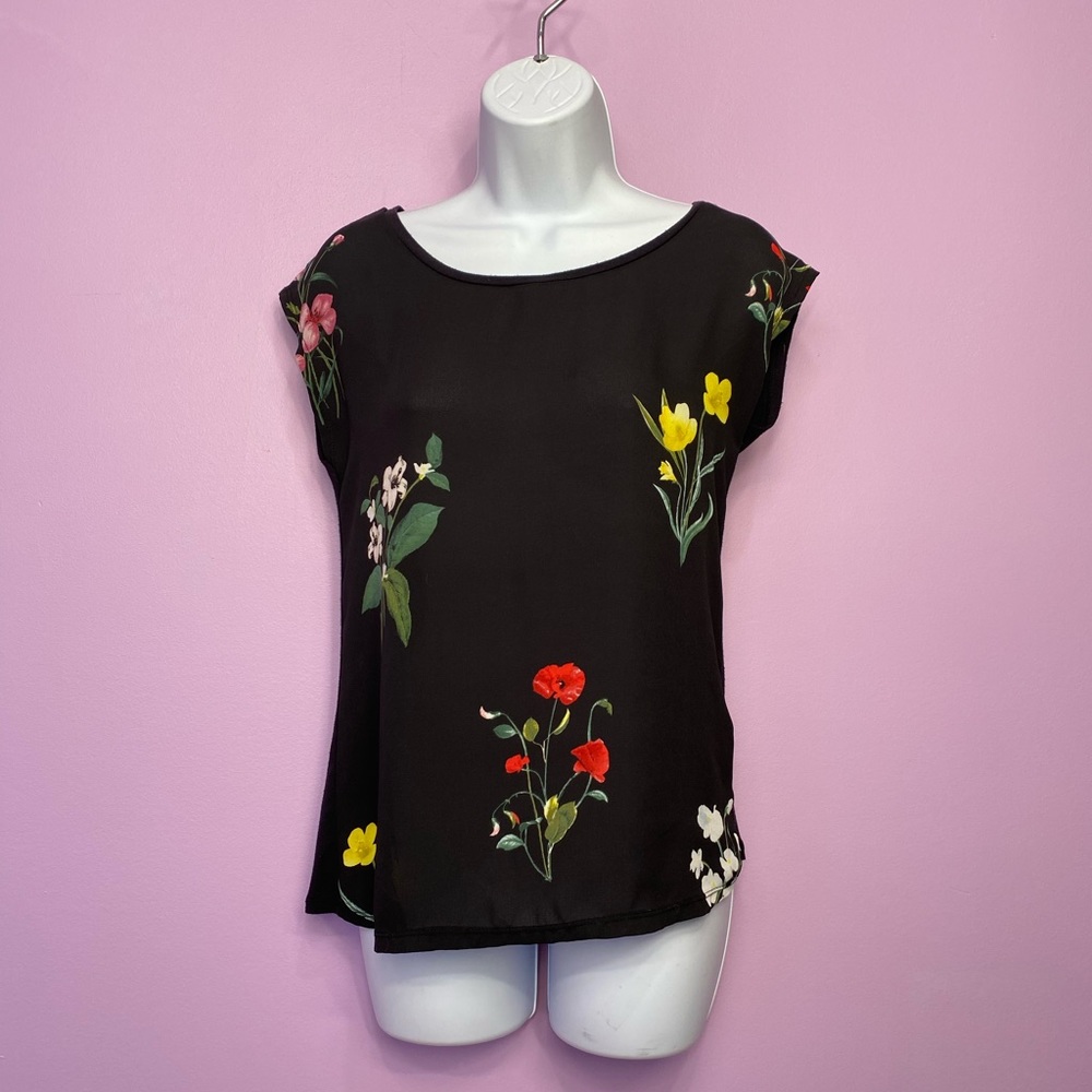 Reitman’s Floral Blouse XS